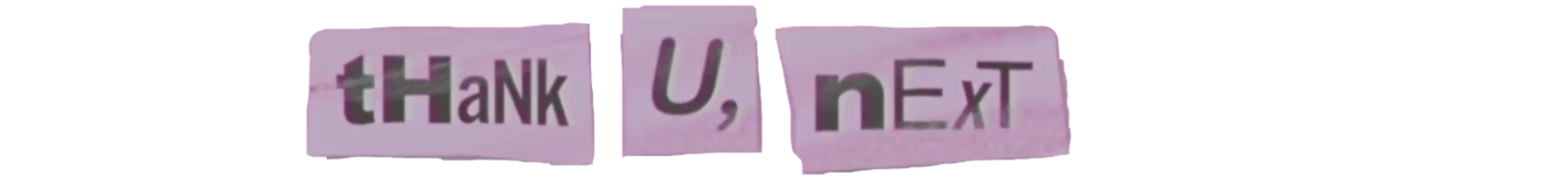 thank u, next